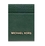 Cartera Michael Kors pequeña con logo verde hiedra